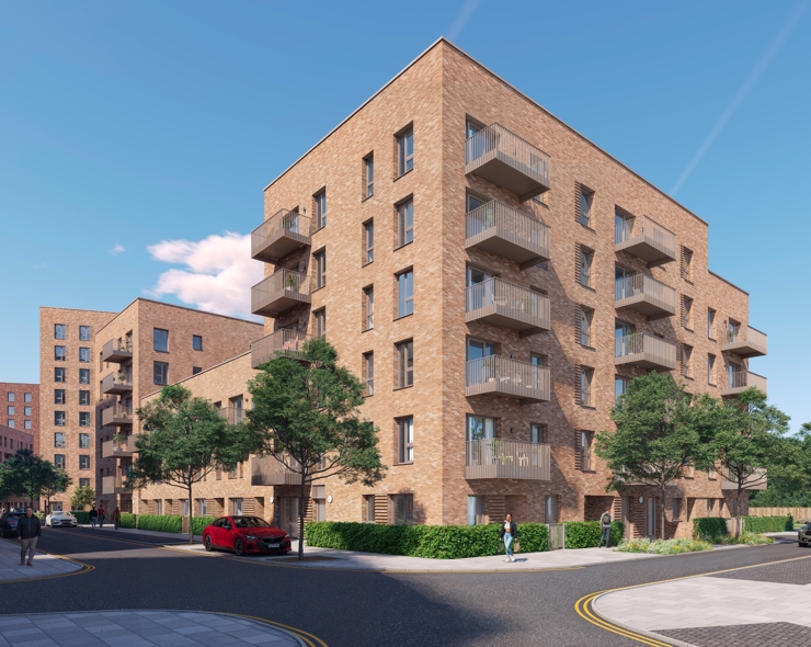 Lampton Parkside external CGI