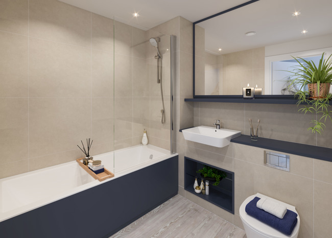 Lampton Parkside bathroom