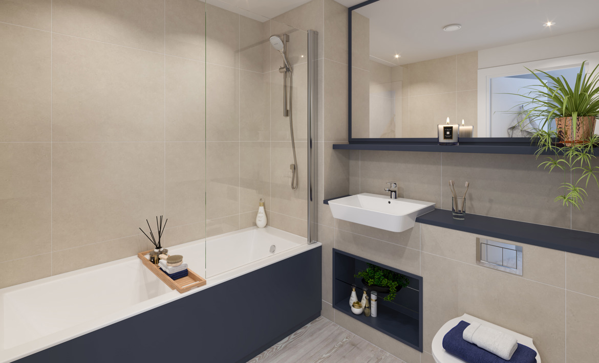 Lampton Parkside bathroom