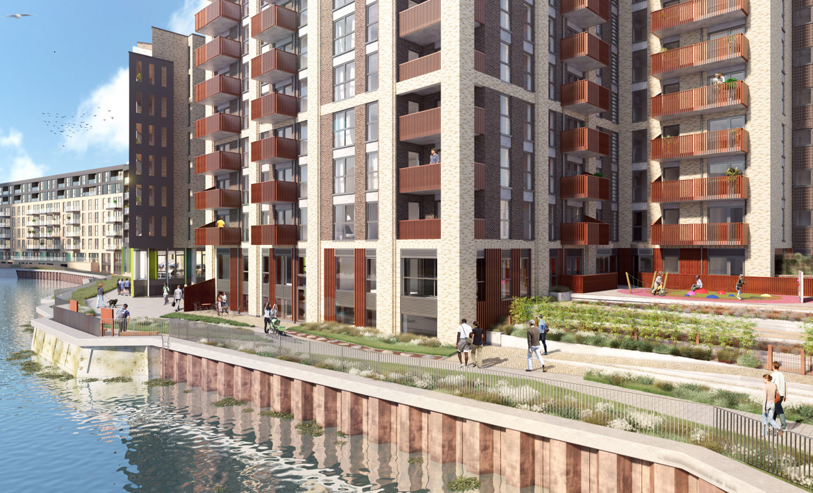 Saxon Wharf River View