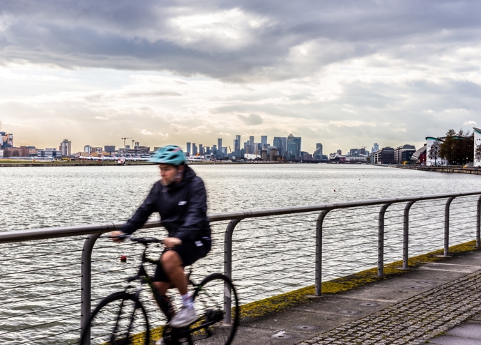 Royal Albert Wharf Cycling