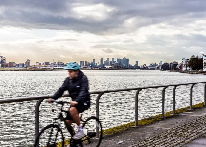 Royal Albert Wharf Cycling