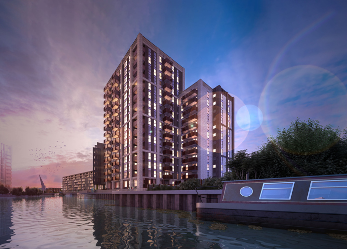 Saxon Wharf Artist Impression