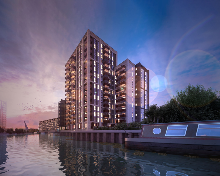 Saxon Wharf Artist Impression