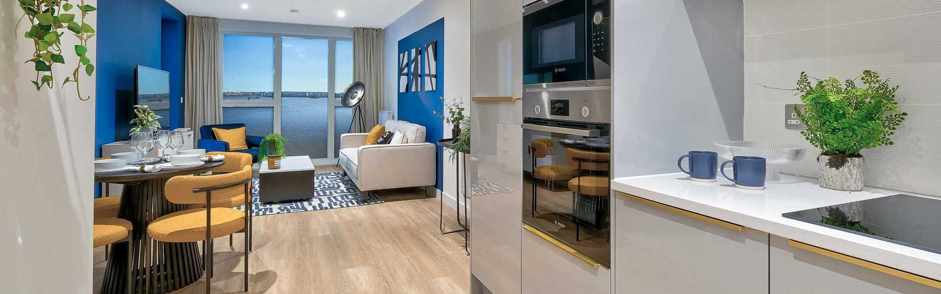 Royal Albert Wharf kitchen