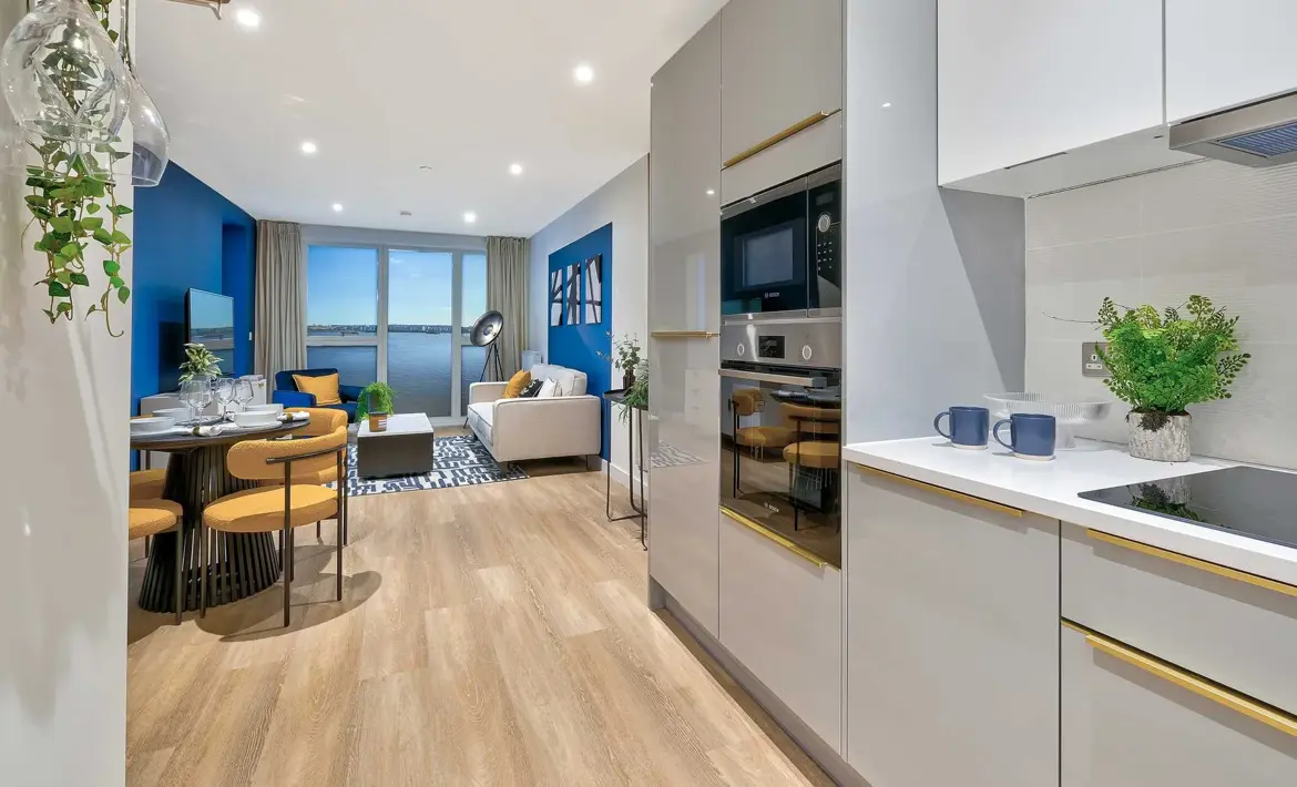 Royal Albert Wharf kitchen