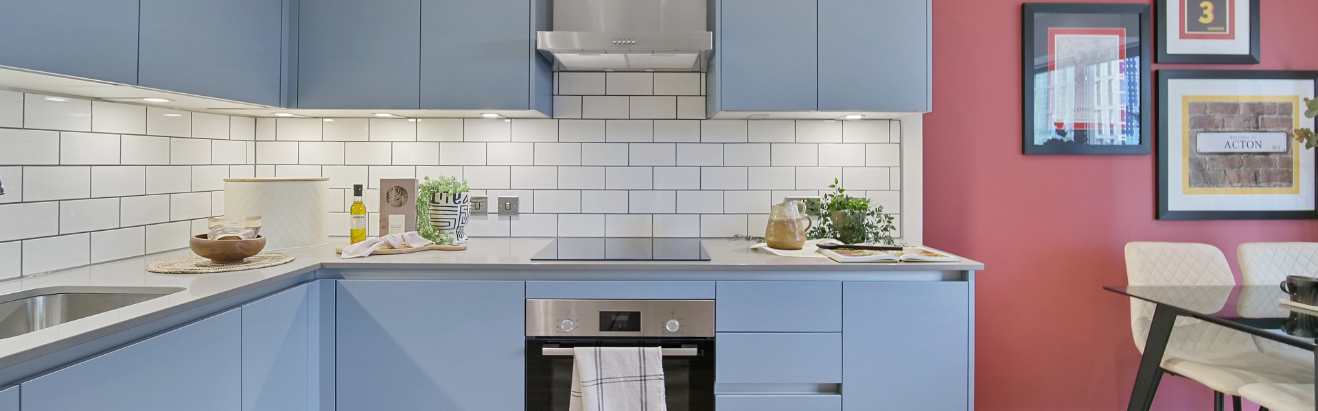 The Perfume Factory 2 Bed show apartment kitchen