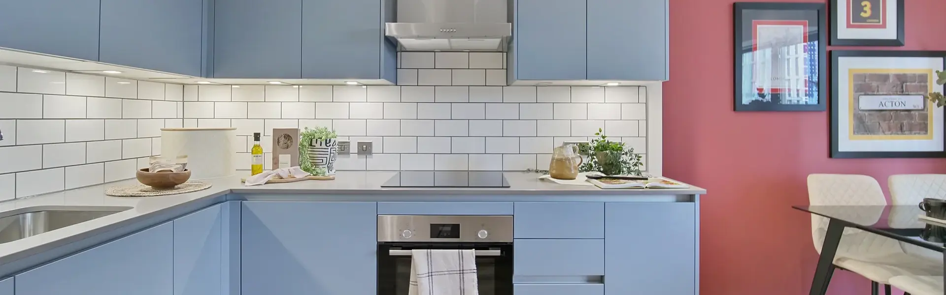 The Perfume Factory 2 Bed show apartment kitchen