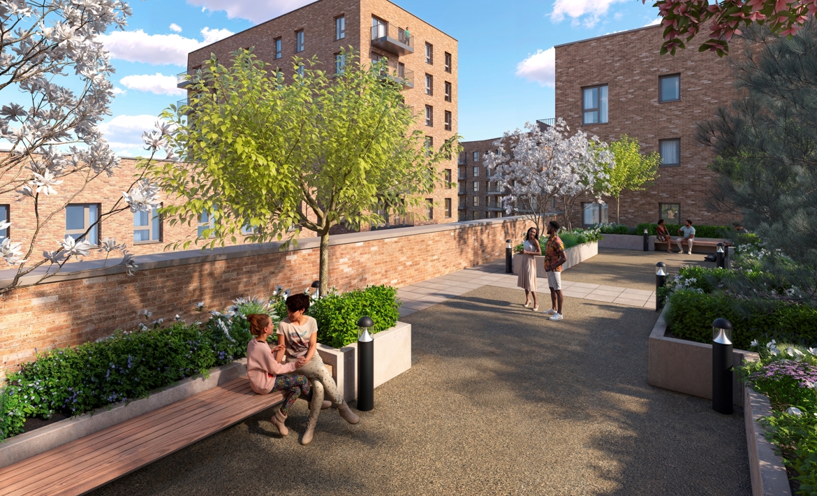 Lampton Parkside external CGI