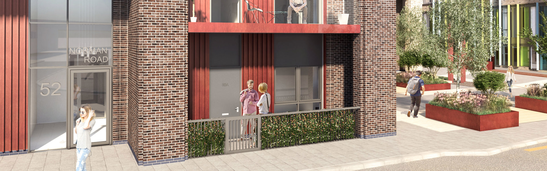 Saxon Wharf CGI Duplex Perspective