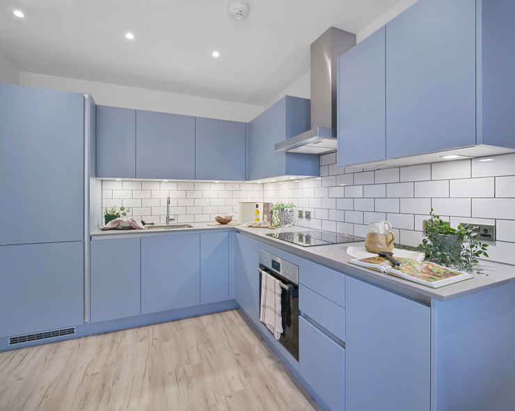 The Perfume Factory 2 Bed show apartment kitchen