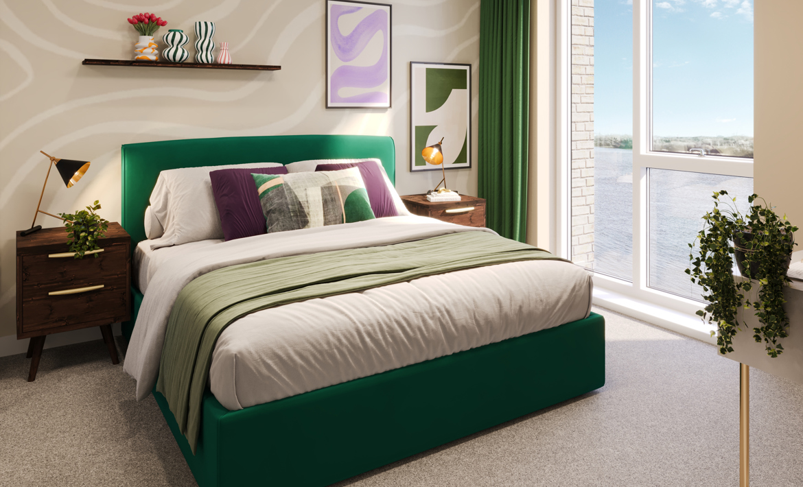 Royal albert wharf master bedroom