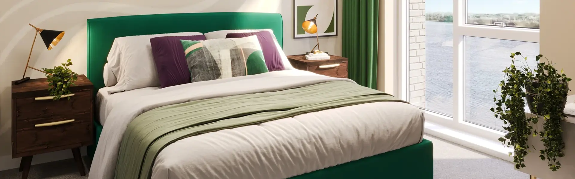 Royal albert wharf master bedroom