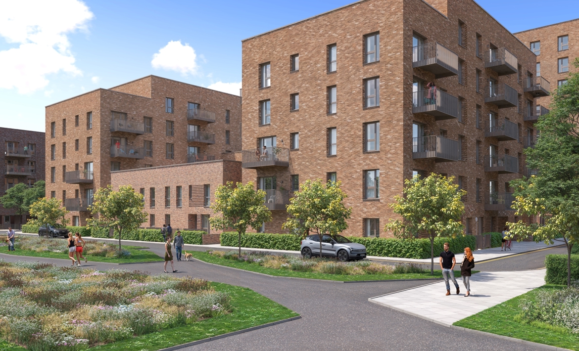 Lampton Parkside external CGI