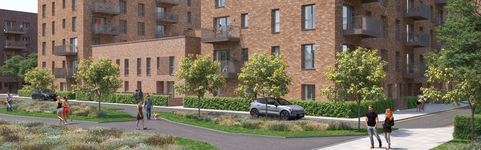 Lampton Parkside external CGI
