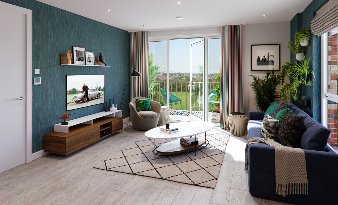 Lampton Parkside living room