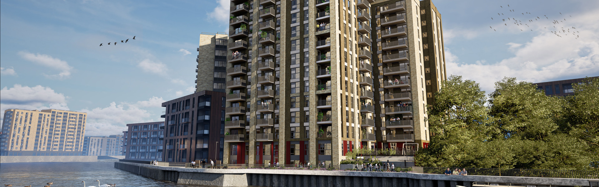 Saxon Wharf external still