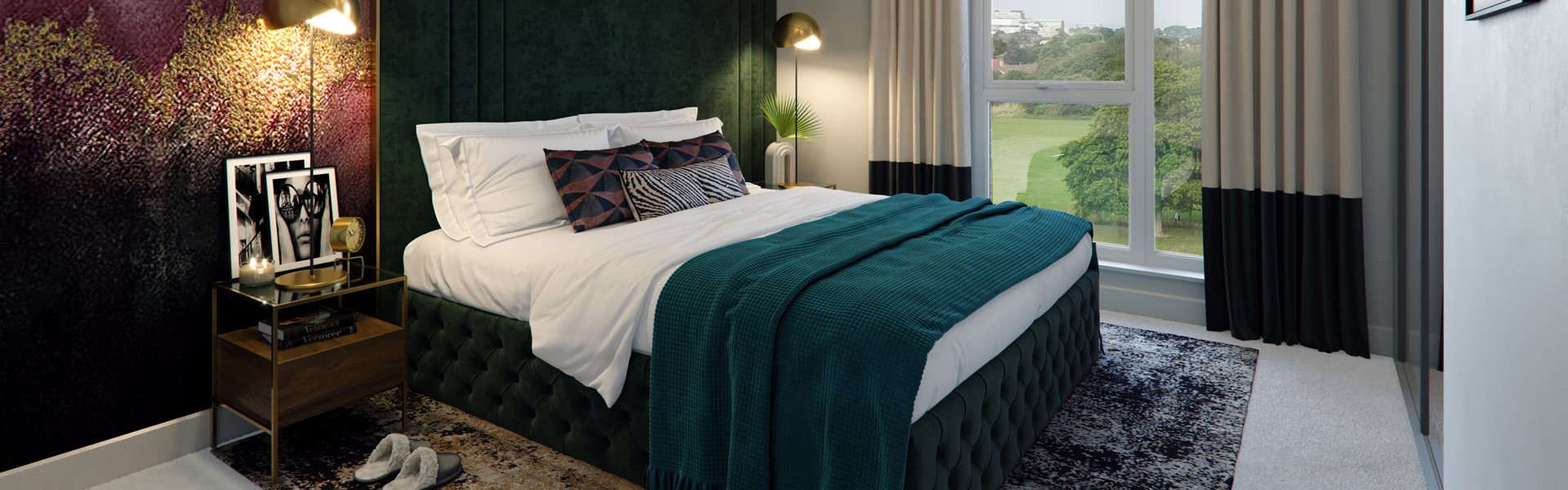 Lampton Parkside bedroom