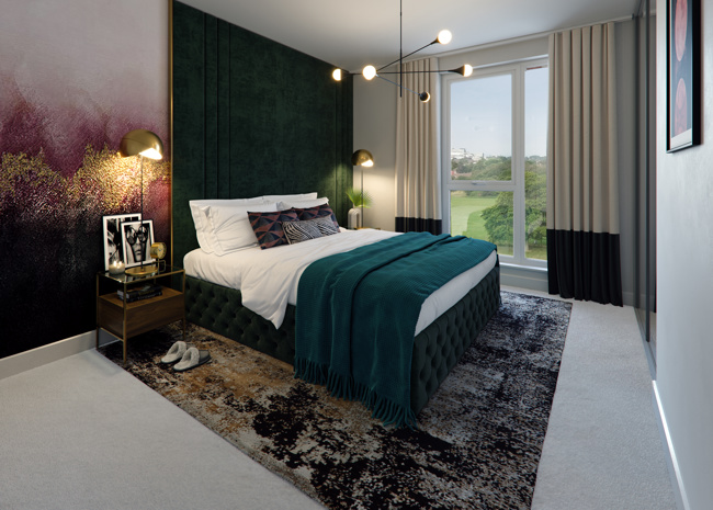 Lampton Parkside bedroom