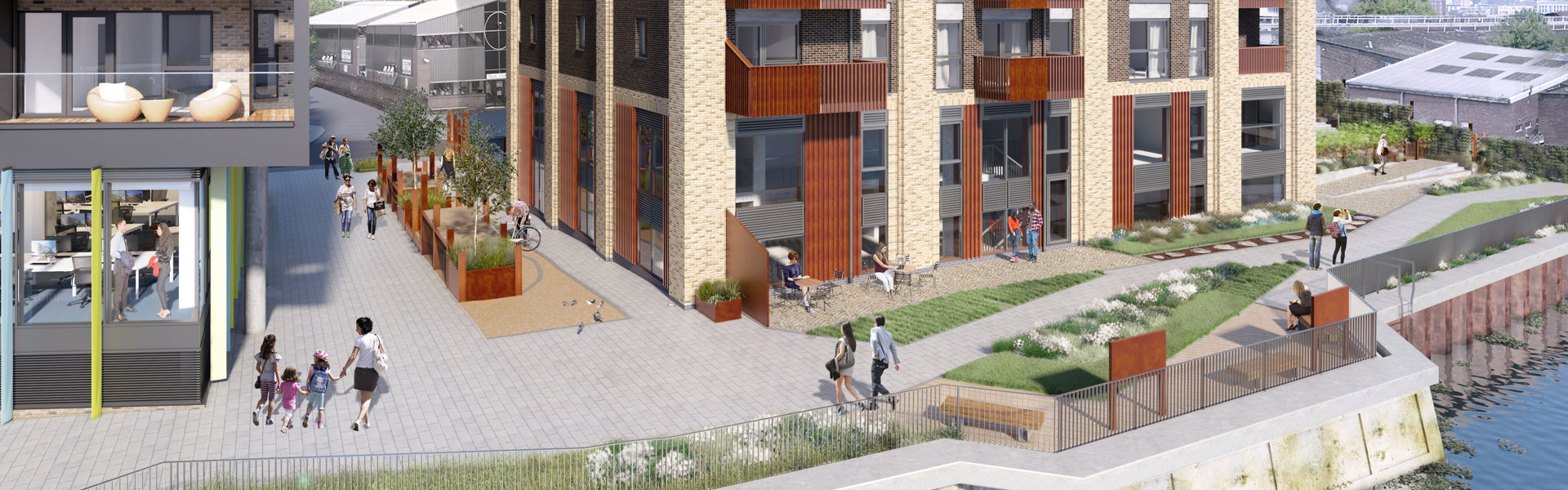 Saxon Wharf CGI