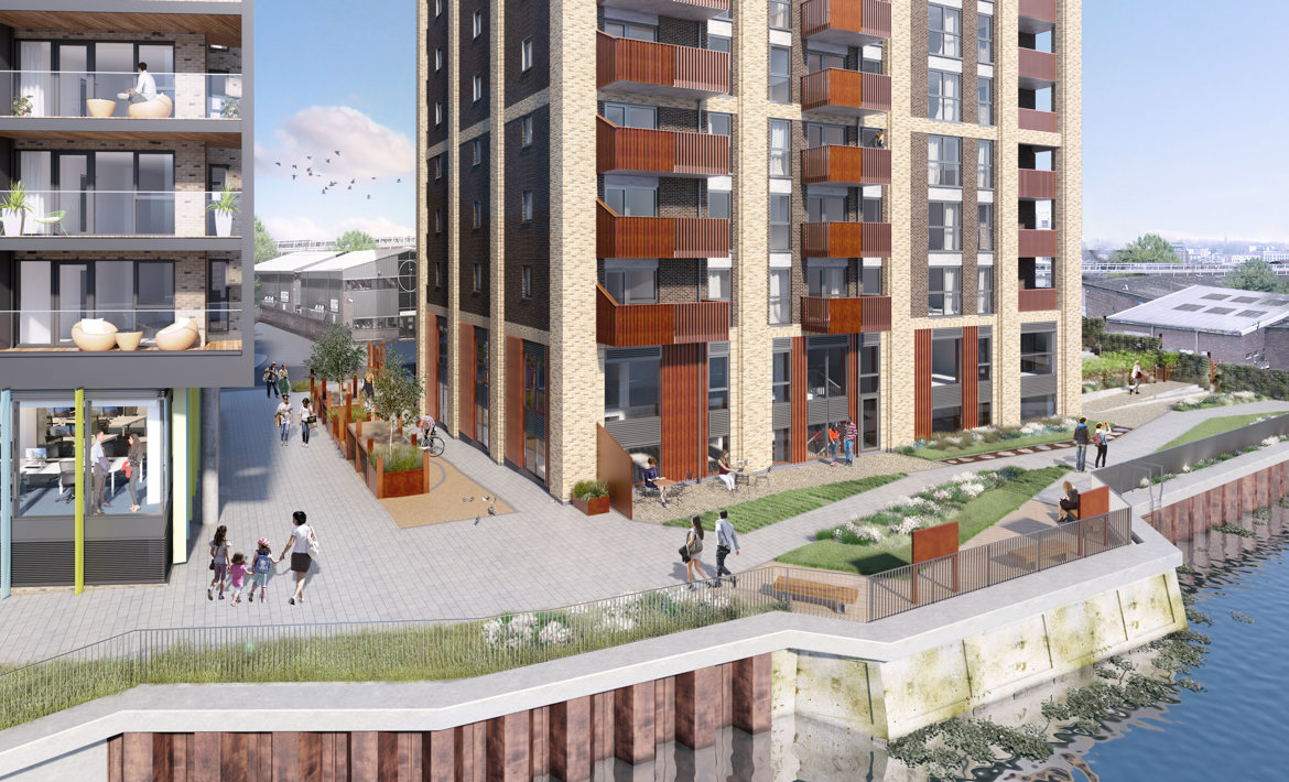 Saxon Wharf CGI