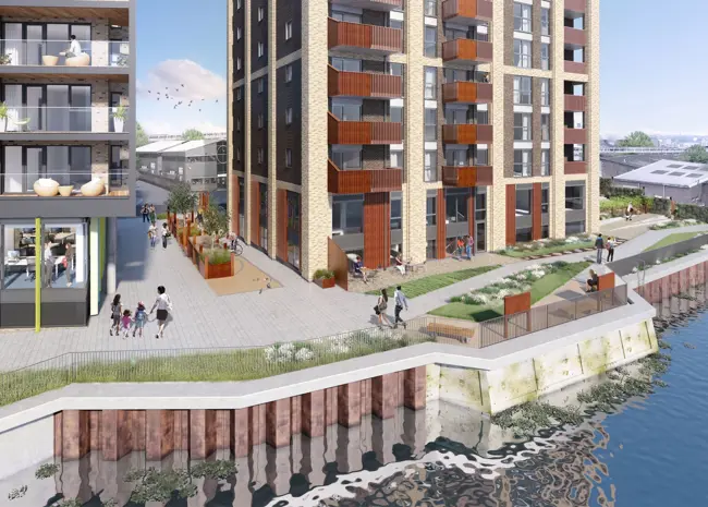 Saxon Wharf CGI